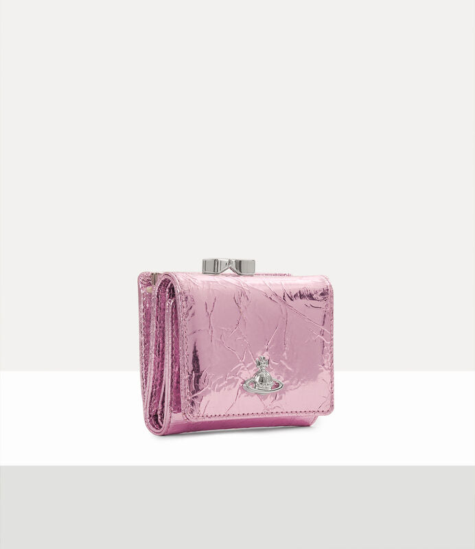 Vivienne Westwood Small Frame Wallet 金屬漆皮口金錢包