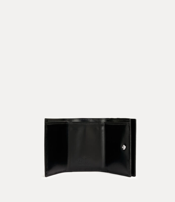 Vivienne Westwood Trifold Wallet 大Logo浮雕三折短夾