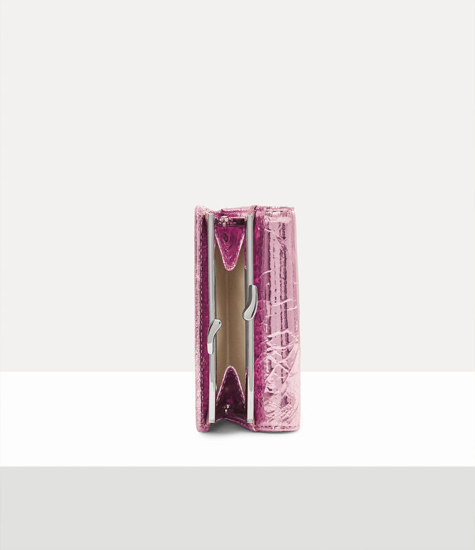 Vivienne Westwood Small Frame Wallet 金屬漆皮口金錢包