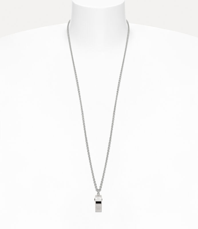 Vivienne Westwood Man. Whistle Long Pendant Necklace 男款哨子項鍊