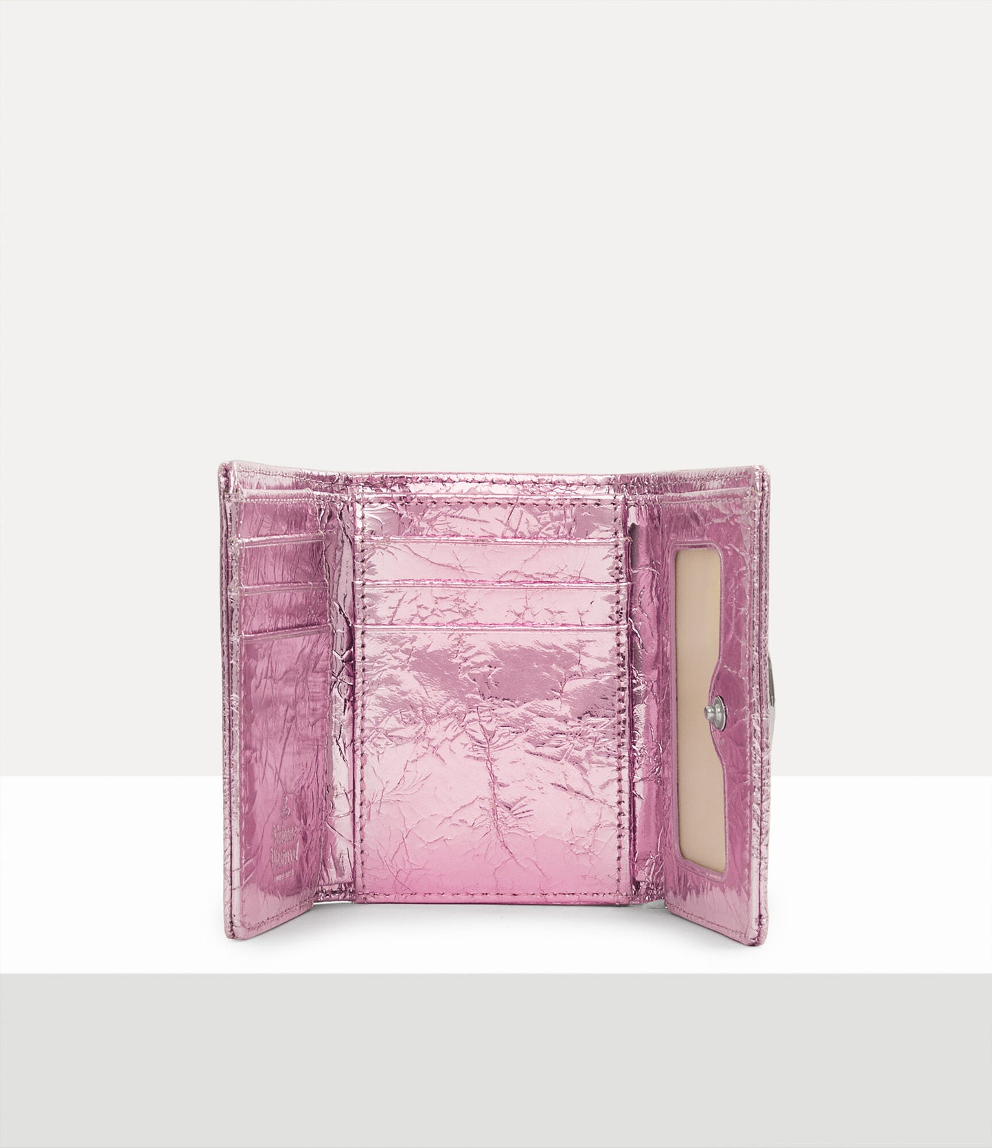 Vivienne Westwood Small Frame Wallet 金屬漆皮口金錢包