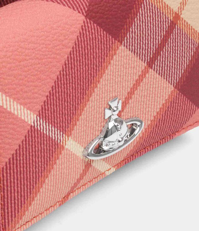 Vivienne Westwood Frame Wallet 撞色格紋口金錢包