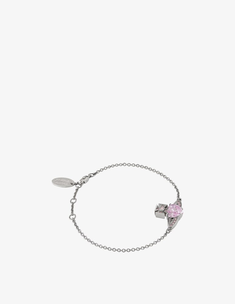 Vivienne Westwood Ariella Bracelet 愛心水晶土星手鍊