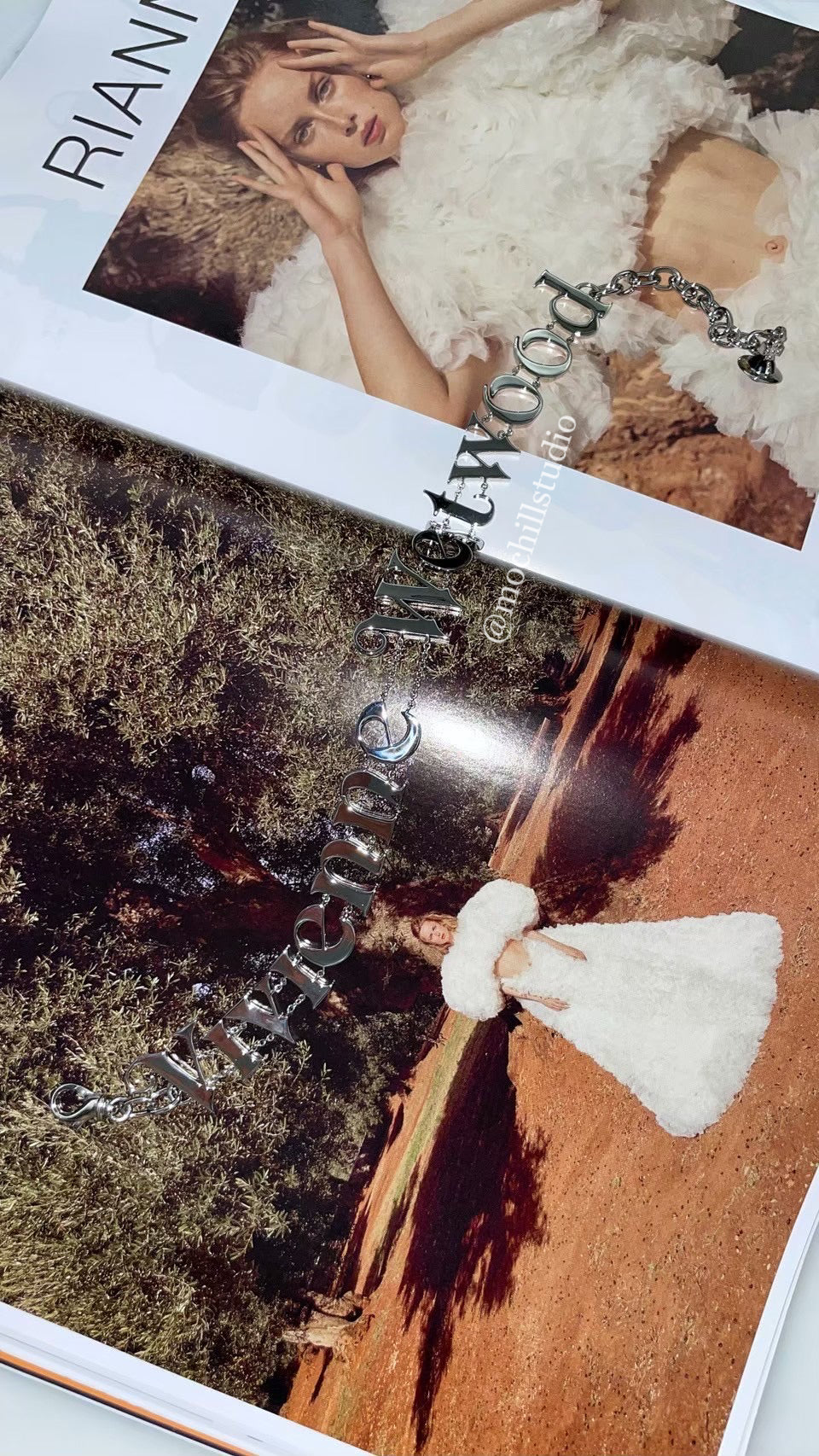 Vivienne Westwood Choker 經典LOGO土星頸鍊(共2色!)