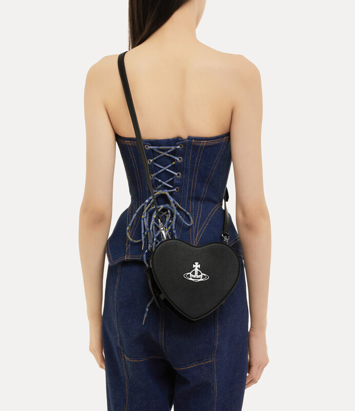 Vivienne Westwood Louise Heart bag 粒紋愛心斜挎包(共2色!)