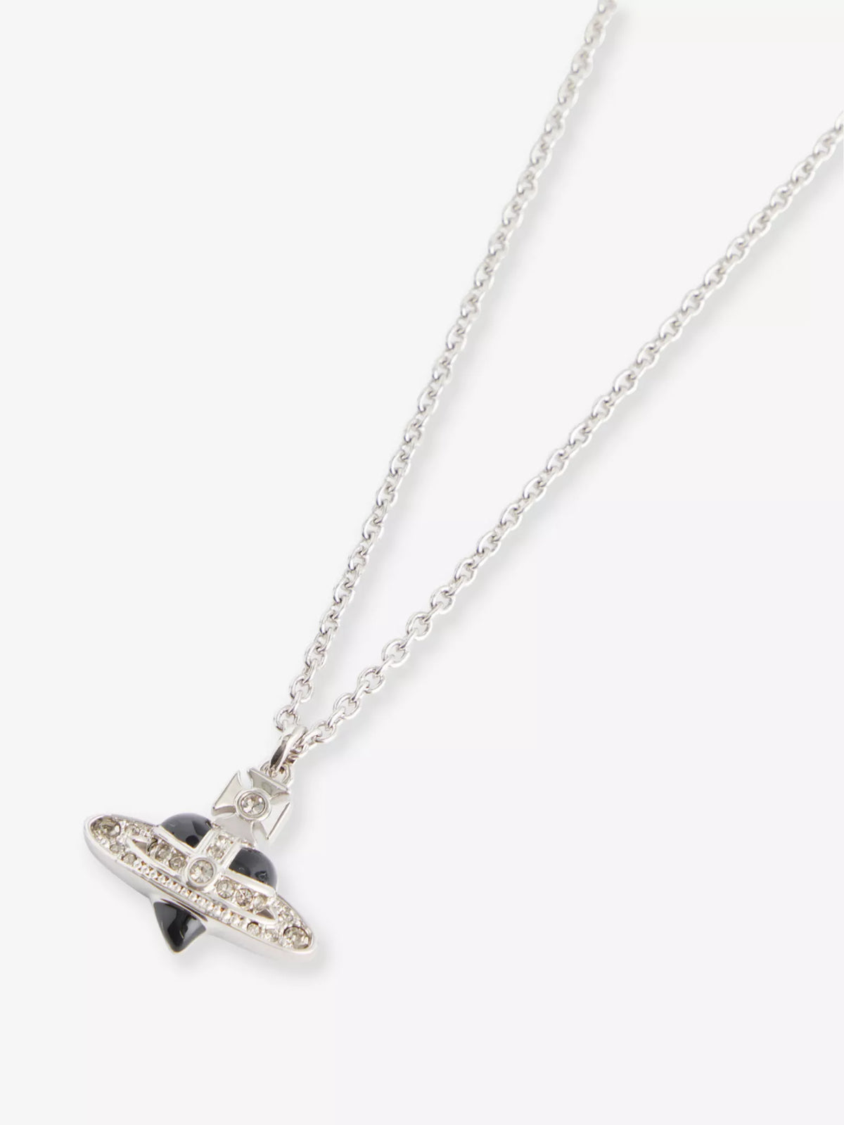 Vivienne Westwood MAN. diamante heart pendant 愛心土星項鍊