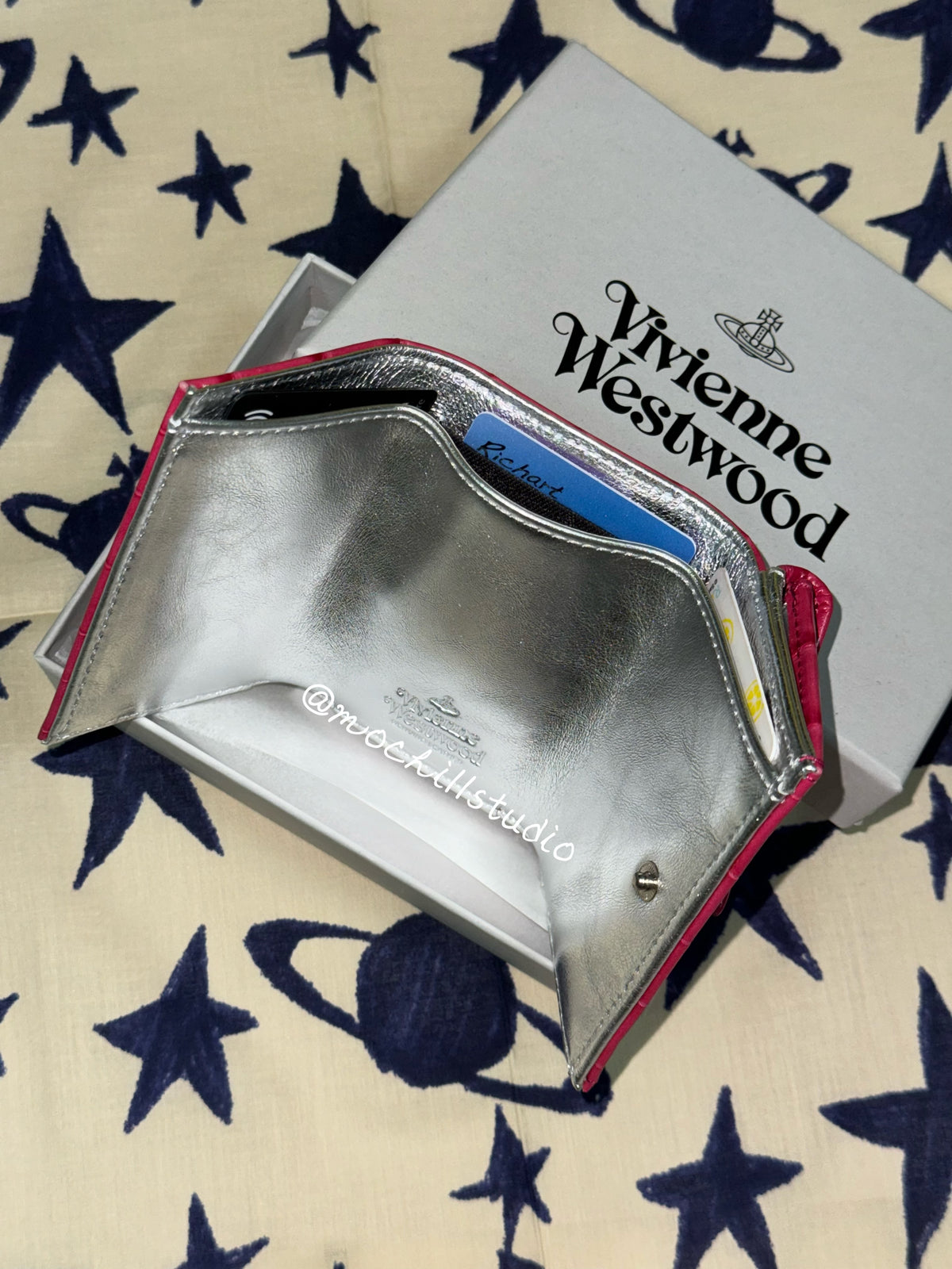 Vivienne Westwood CROCODILE Wallet 鱷魚紋信封短夾