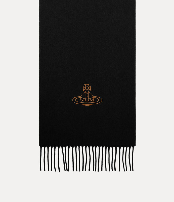 Vivienne Westwood Scarf 純羊毛長款素色圍巾