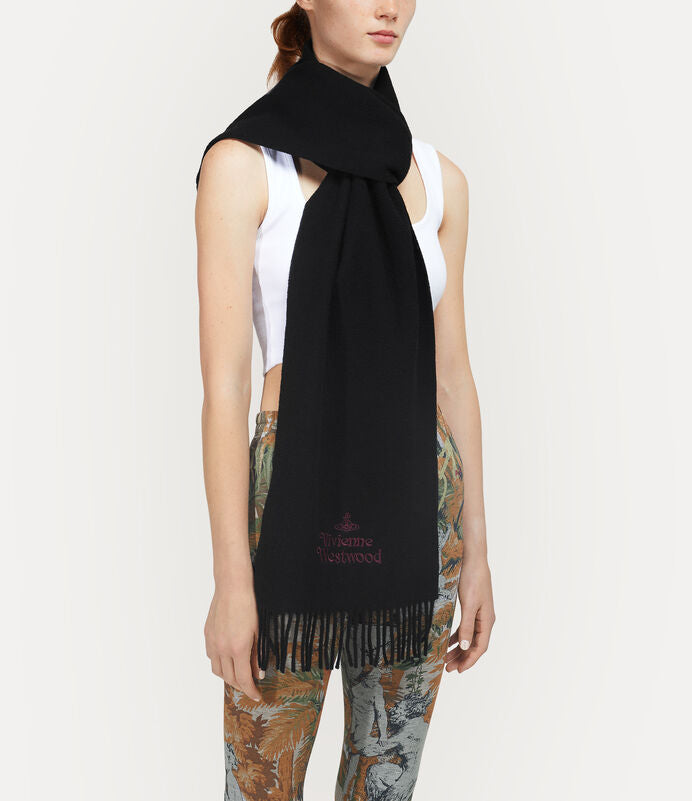 Vivienne Westwood Scarf 純羊毛素色圍巾