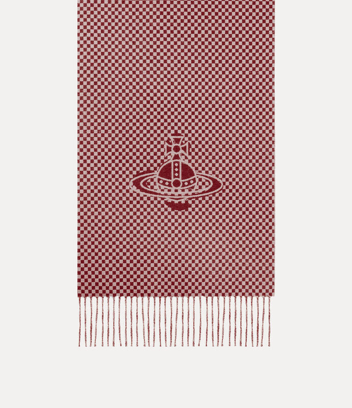 Vivienne Westwood Scarf 純羊毛棋盤格圍巾