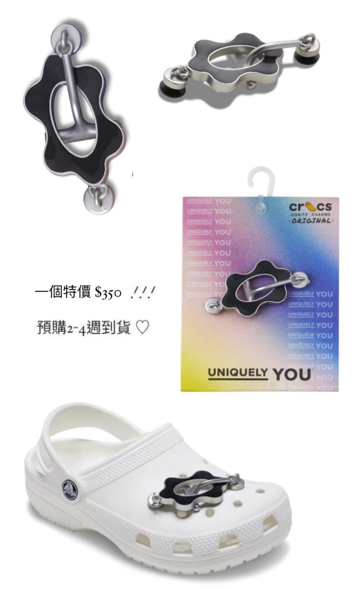 (現貨!)Crocs 鞋扣