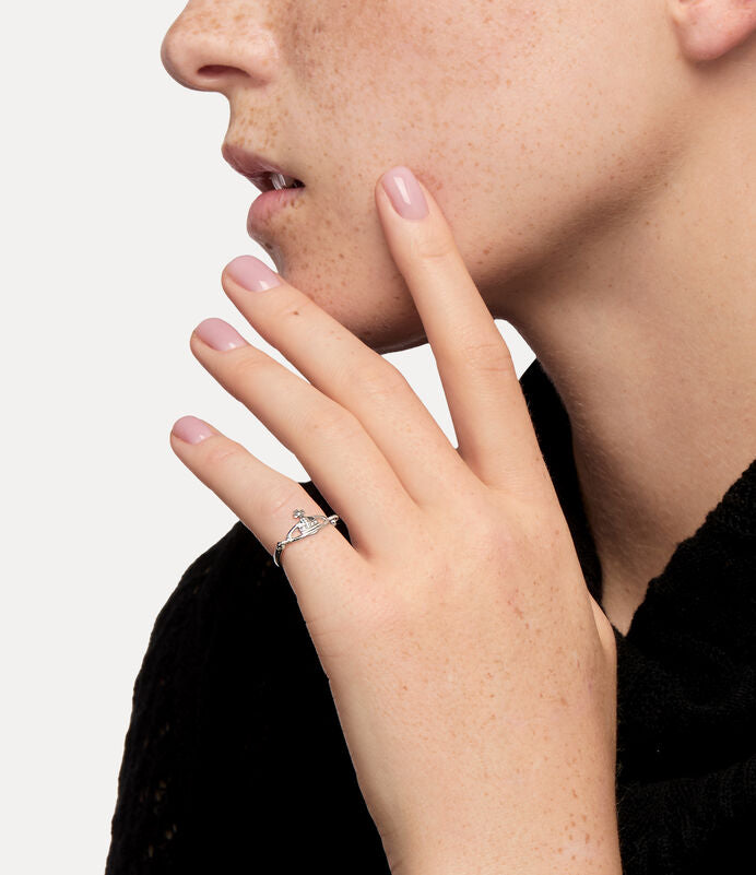 Vivienne Westwood Vendome Ring 純銀翻轉戒指