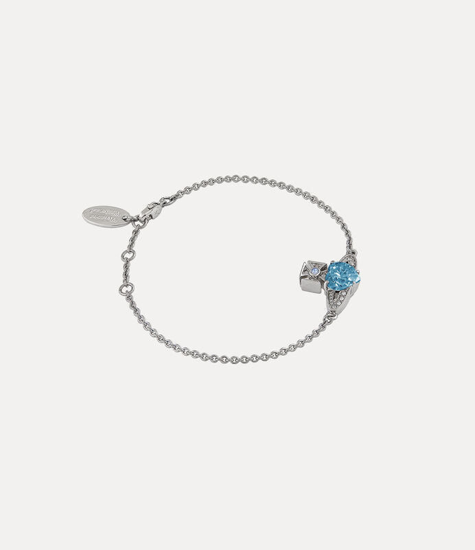 Vivienne Westwood Ariella Bracelet 愛心水晶土星手鍊 (共3色!)