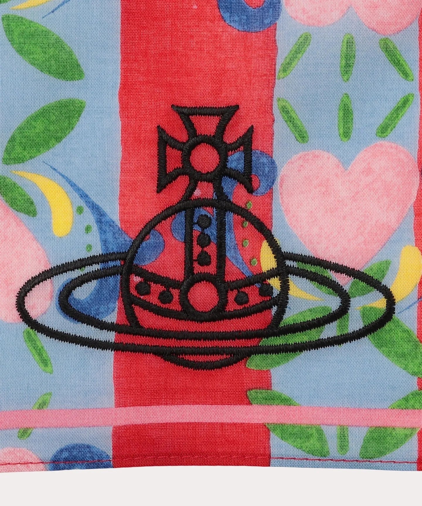 (現貨!)Vivienne Westwood 花卉土星絲巾