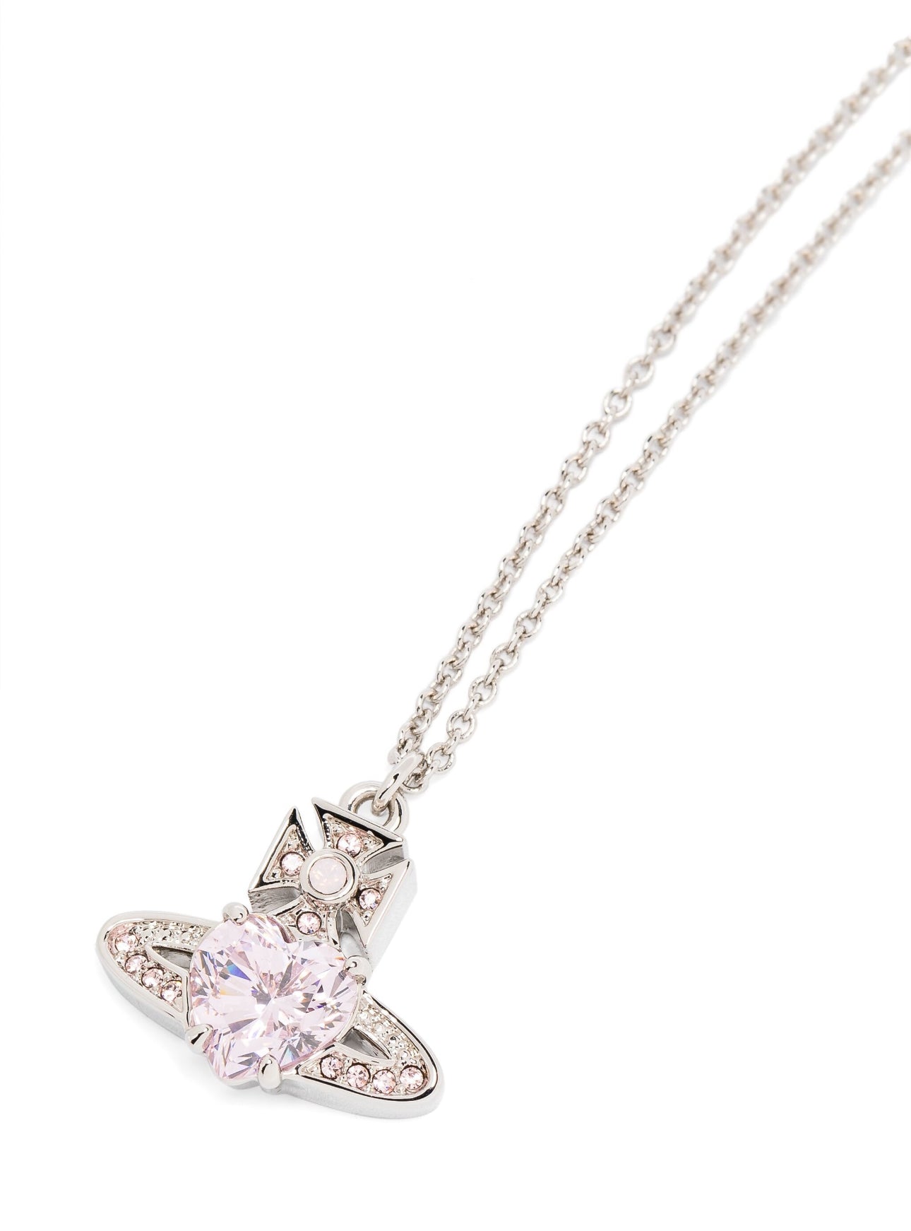 Vivienne Westwood Ariella Necklace 愛心水晶土星項鍊