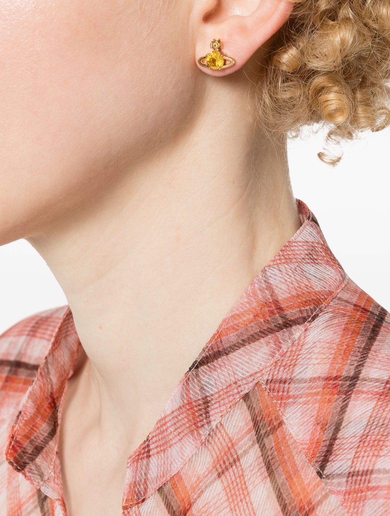 Vivienne Westwood Reina Earrings 大水晶土星耳環(多色!)