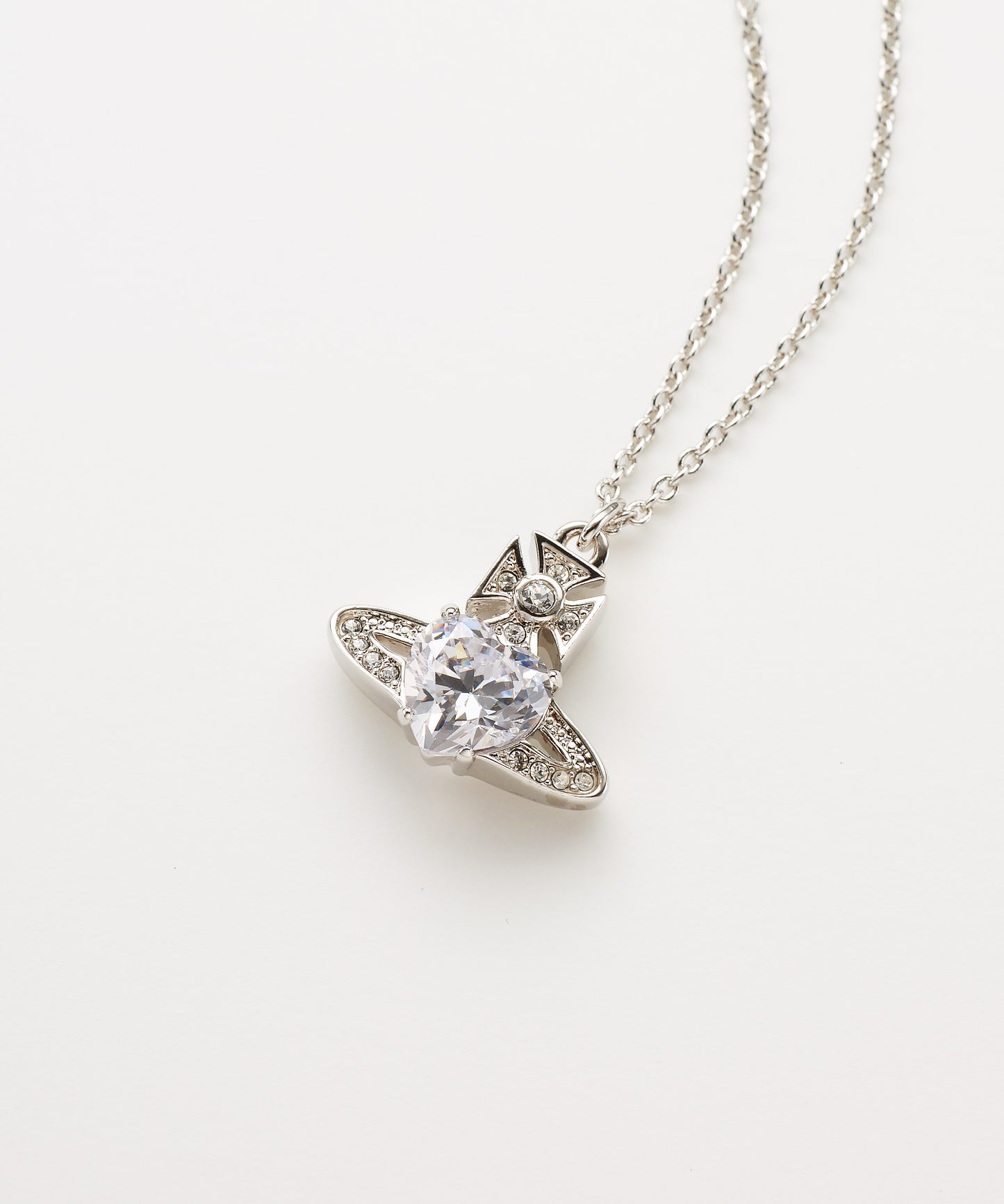 Vivienne Westwood Ariella Necklace 愛心水晶土星項鍊