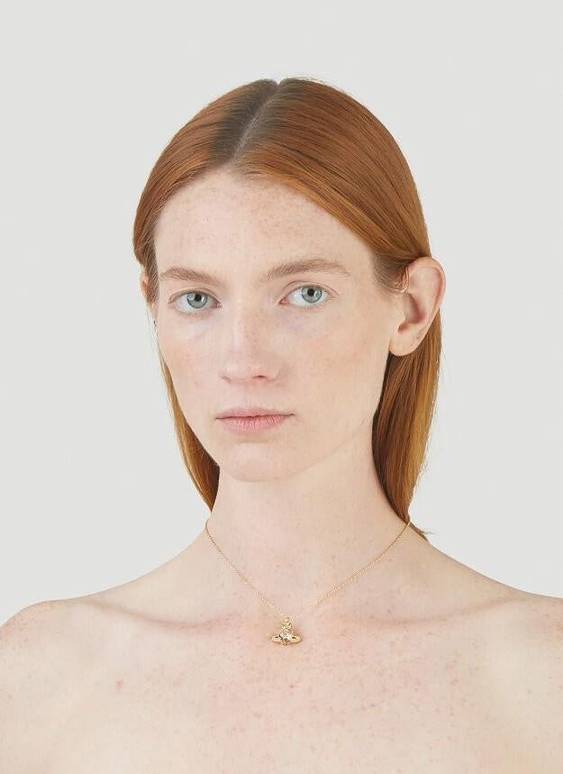 Vivienne Westwood Ariella Necklace 愛心水晶土星項鍊