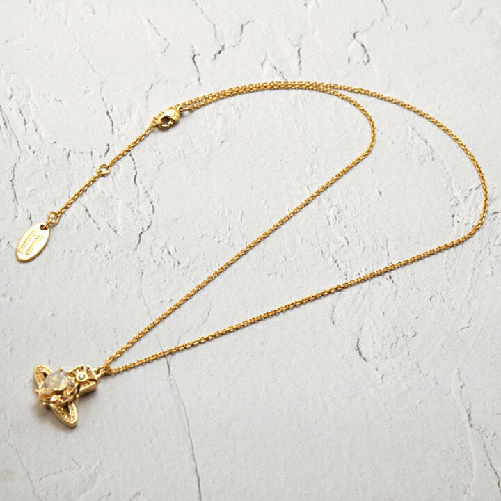 Vivienne Westwood Ariella Necklace 愛心水晶土星項鍊