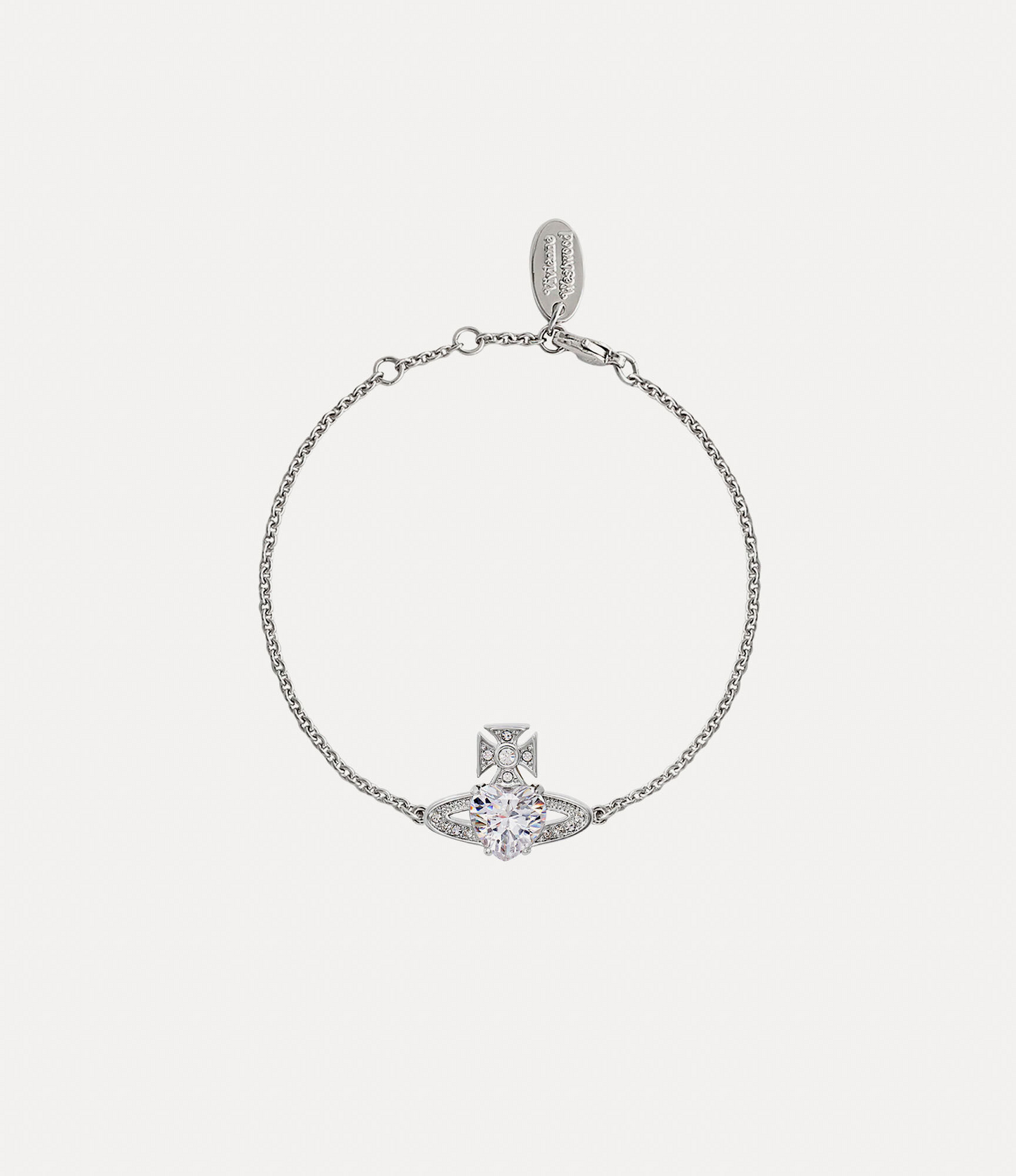 Vivienne Westwood Ariella Bracelet 愛心水晶土星手鍊