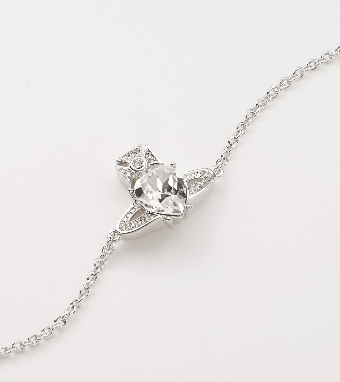Vivienne Westwood Ariella Bracelet 愛心水晶土星手鍊