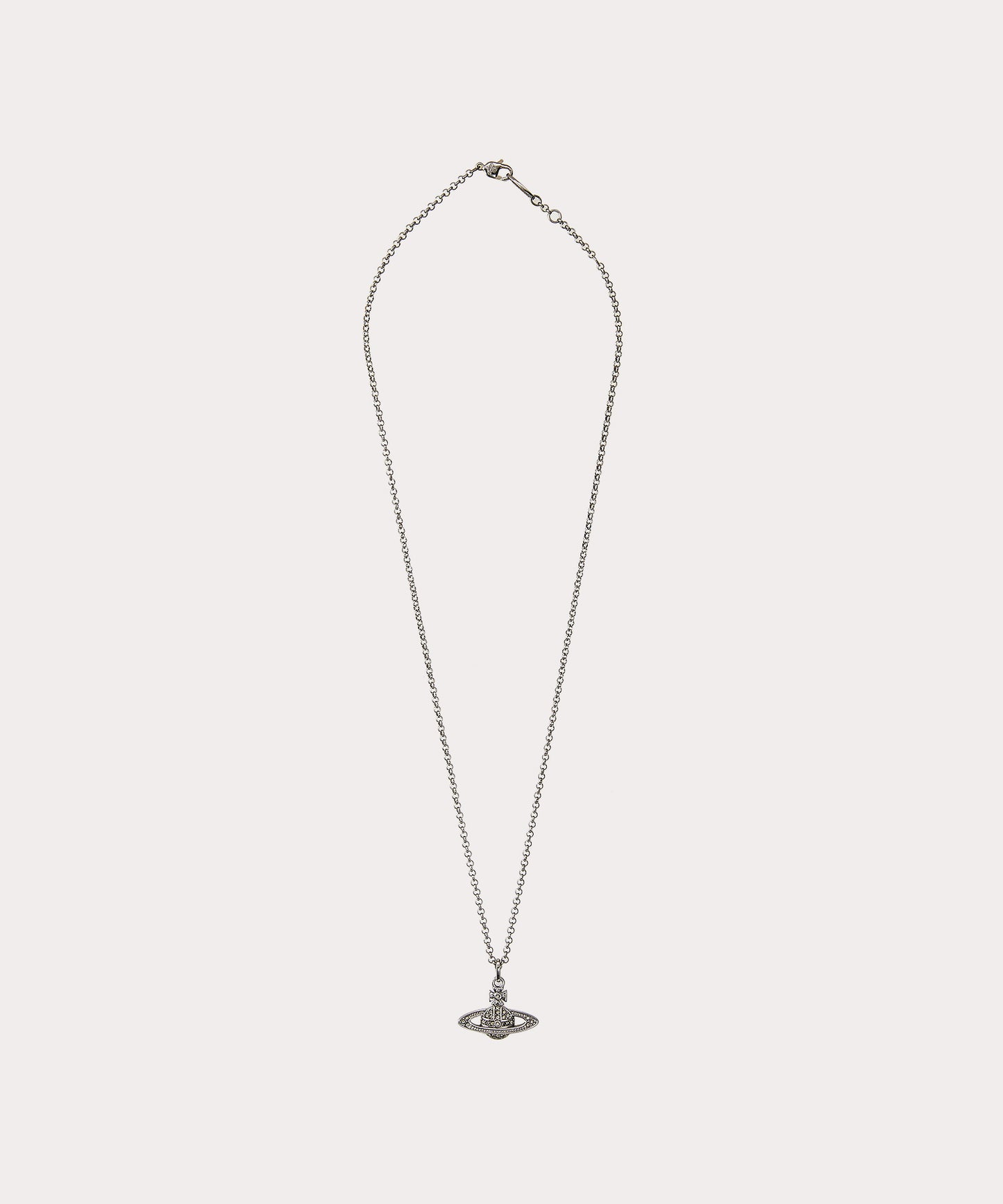 Vivienne Westwood man. Mini Bas Relief Necklace 男款經典滿鑽土星項鍊(共2色!)