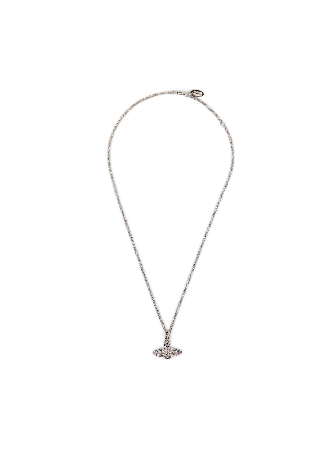 Vivienne Westwood Mini Bas Relief Necklace 經典滿鑽土星項鍊(共4色!)