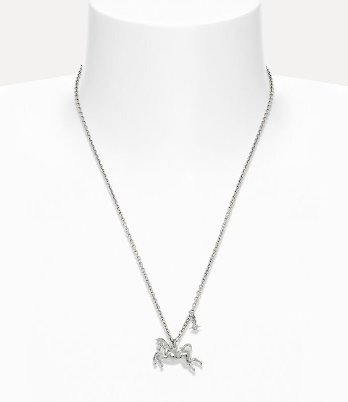 Vivienne Westwood Man. Cheval Necklace 馬年限定限量立體土星純銀項鍊