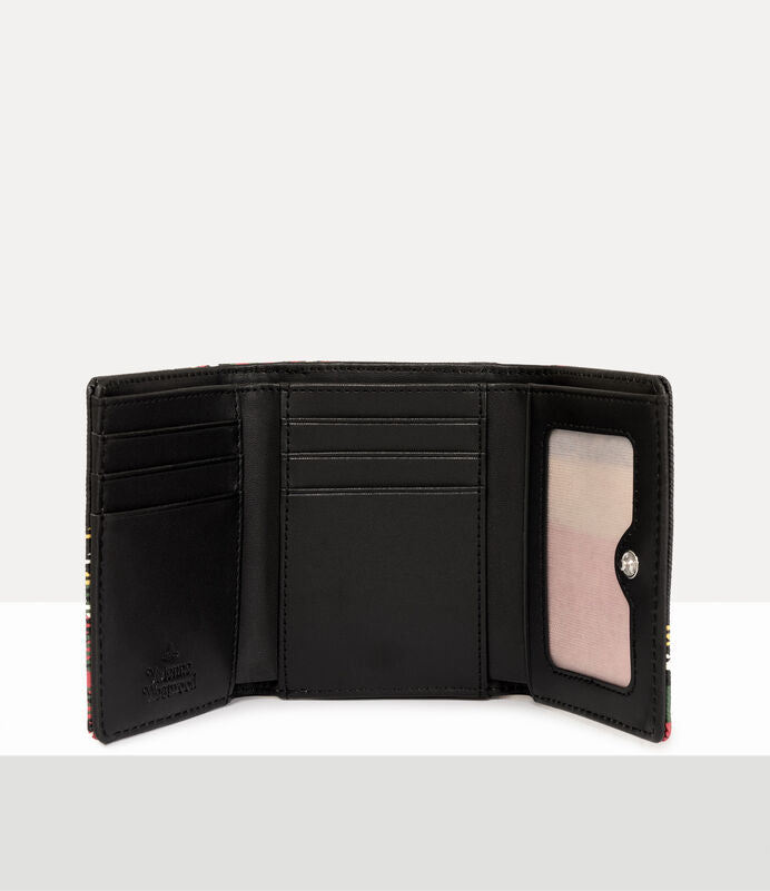 Vivienne Westwood Small Frame Wallet 亮采格紋錢包