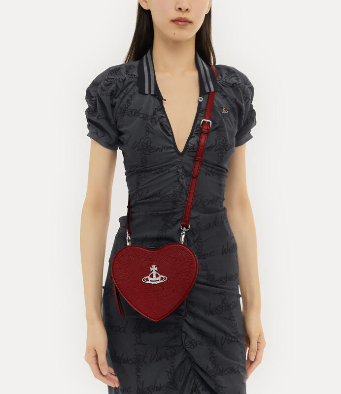 Vivienne Westwood Louise Heart bag 粒紋愛心斜挎包(共2色!)