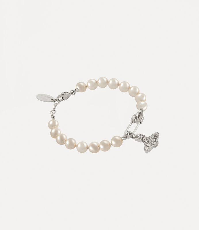 Vivienne Westwood Lucrece Pearl Bracelet 別針土星珍珠手鏈