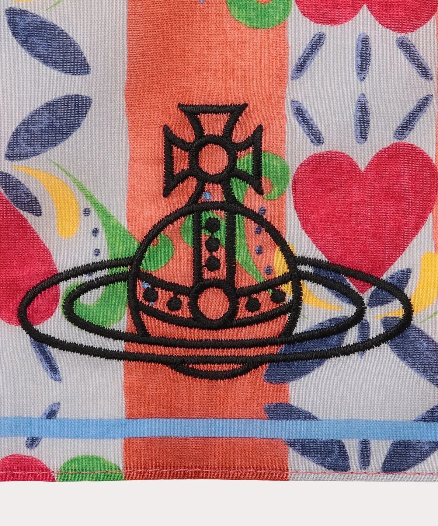 (現貨!)Vivienne Westwood 花卉土星絲巾