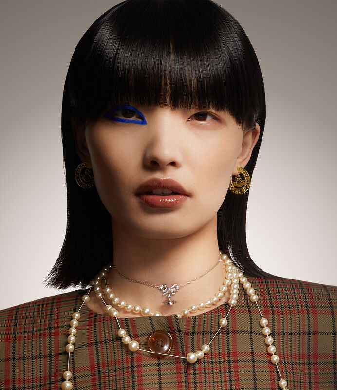 Vivienne Westwood Octavie Necklace 夢幻立體蝴蝶結土星純銀項鍊(共3色!)