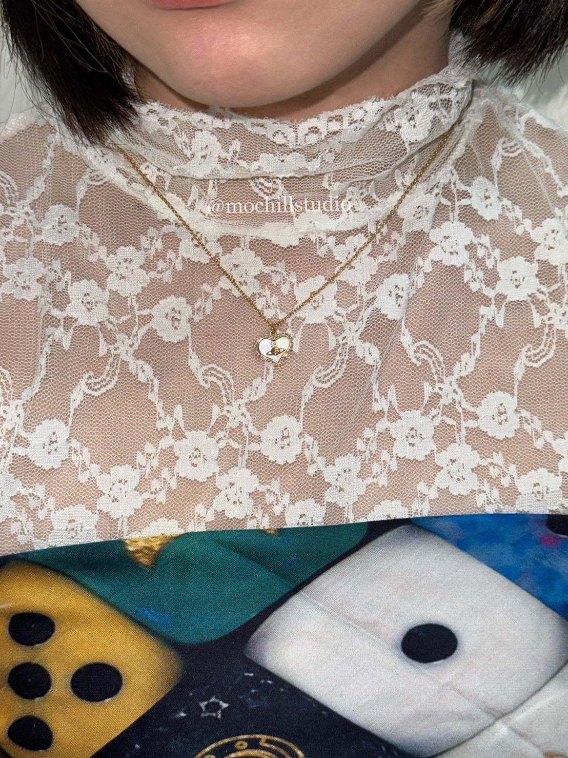 Vivienne Westwood Petra Necklace 愛心貝母項鍊(多色!)