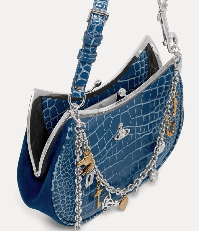Vivienne Westwood Charm Frame 鏈條半月包