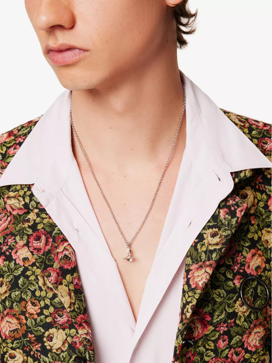 Vivienne Westwood Man New Petite Necklace 男款小號立體土星項鍊