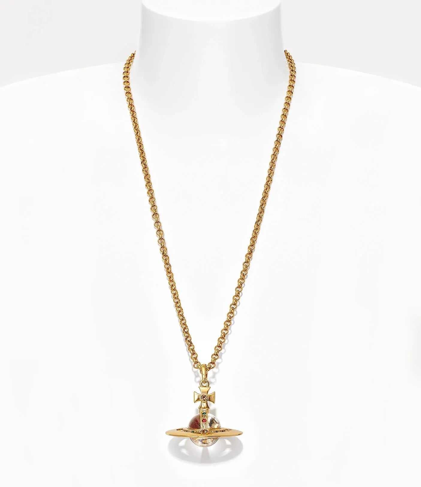 Vivienne Westwood Small Orb Necklace 大號立體土星項鍊 (共4色!)