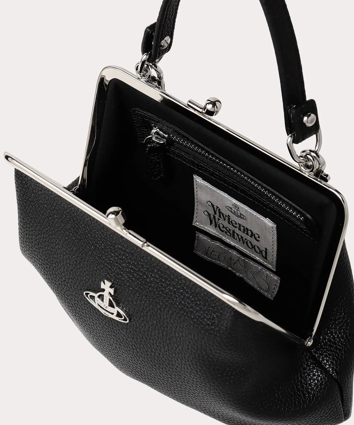 Vivienne Westwood Johanna Frame Bag 荔枝紋口金肩背手提包