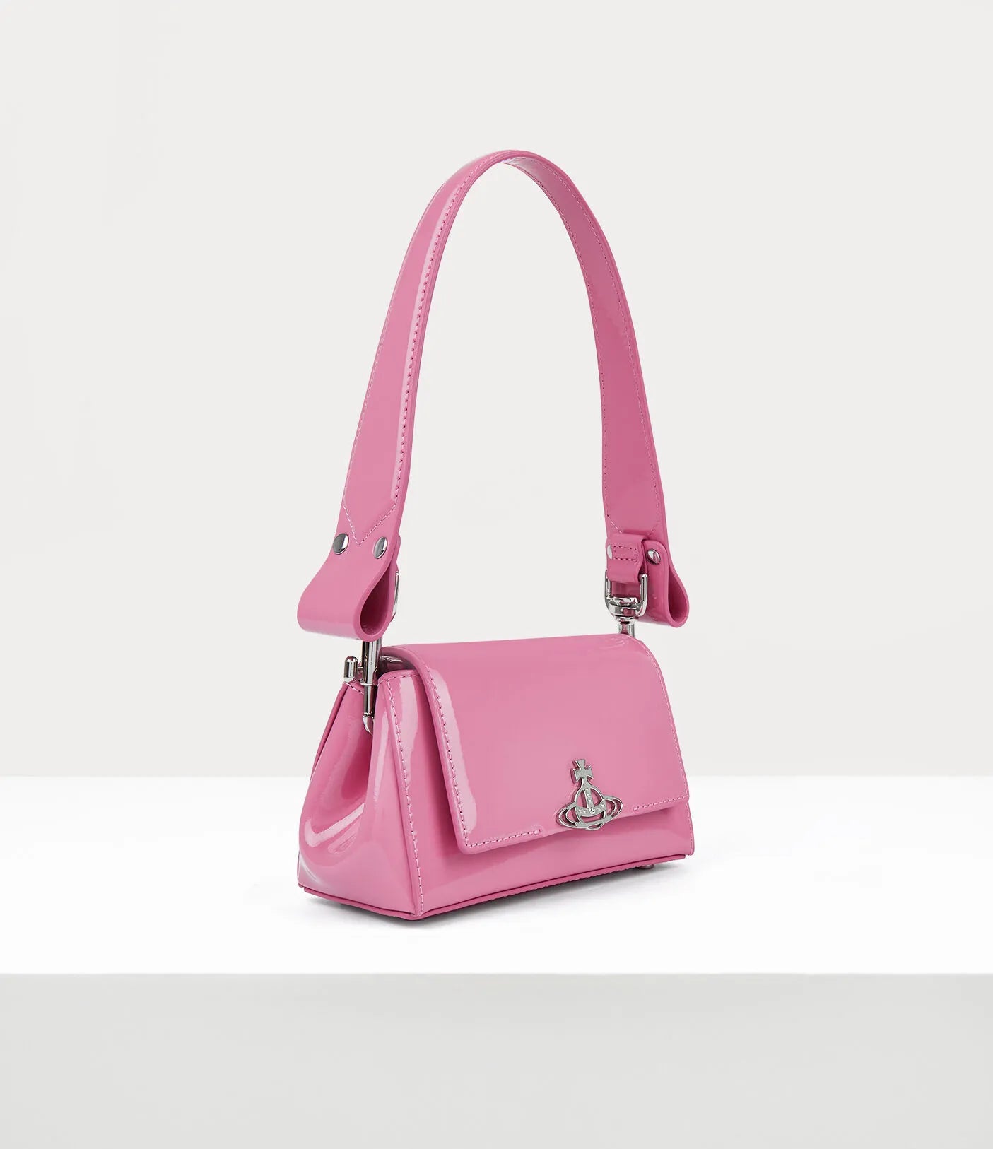 (現貨!)Vivienne Westwood Hazel Small Handbag 小號漆皮肩背手提包