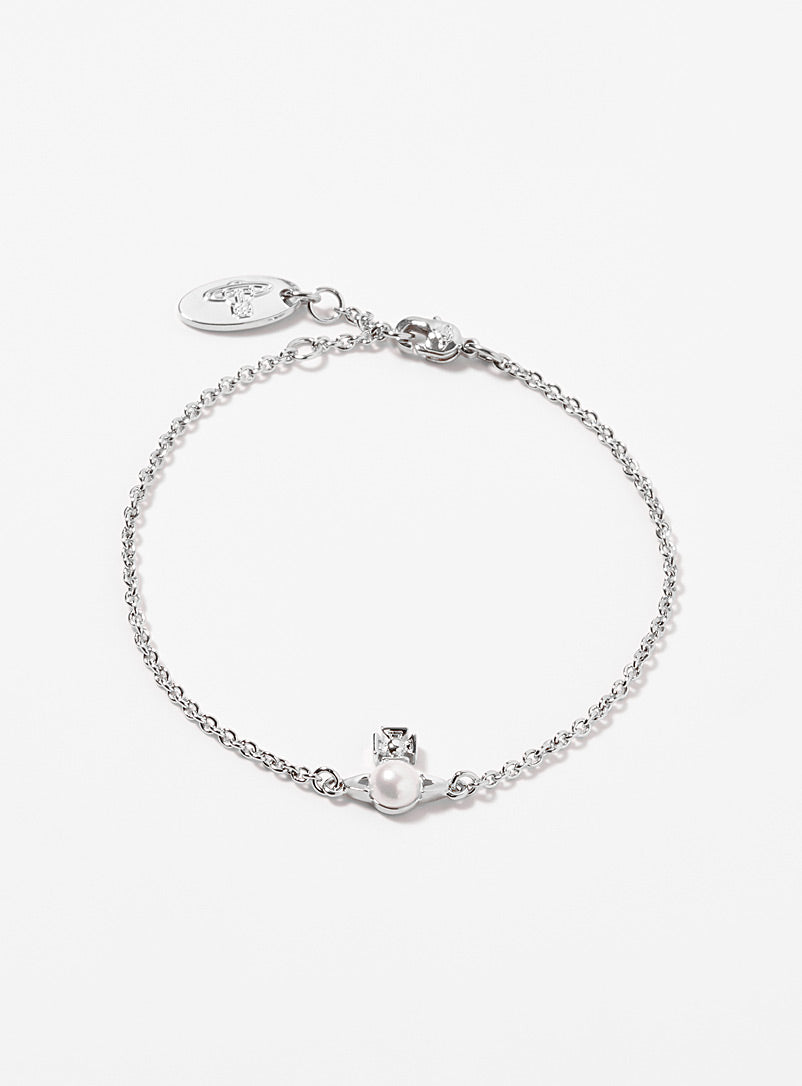 Vivienne Westwood Balbina Bracelet 袖珍珍珠土星手鍊(共3色!)