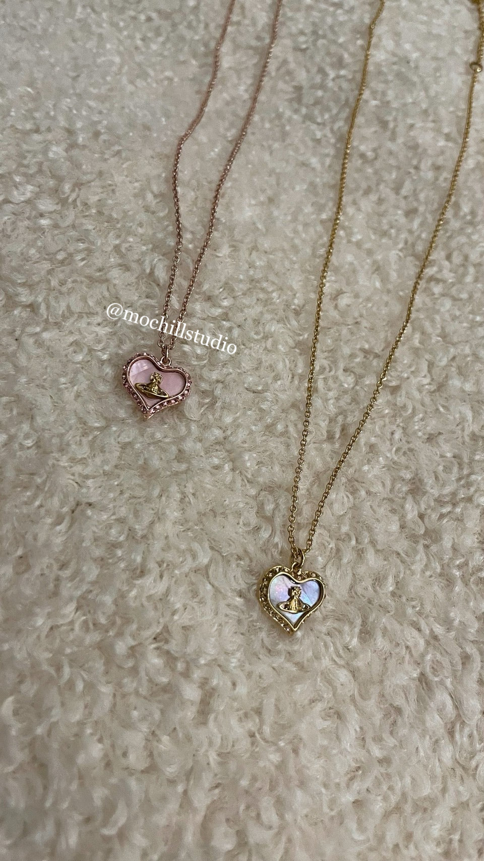 Vivienne Westwood Petra Necklace 愛心貝母項鍊(多色!)