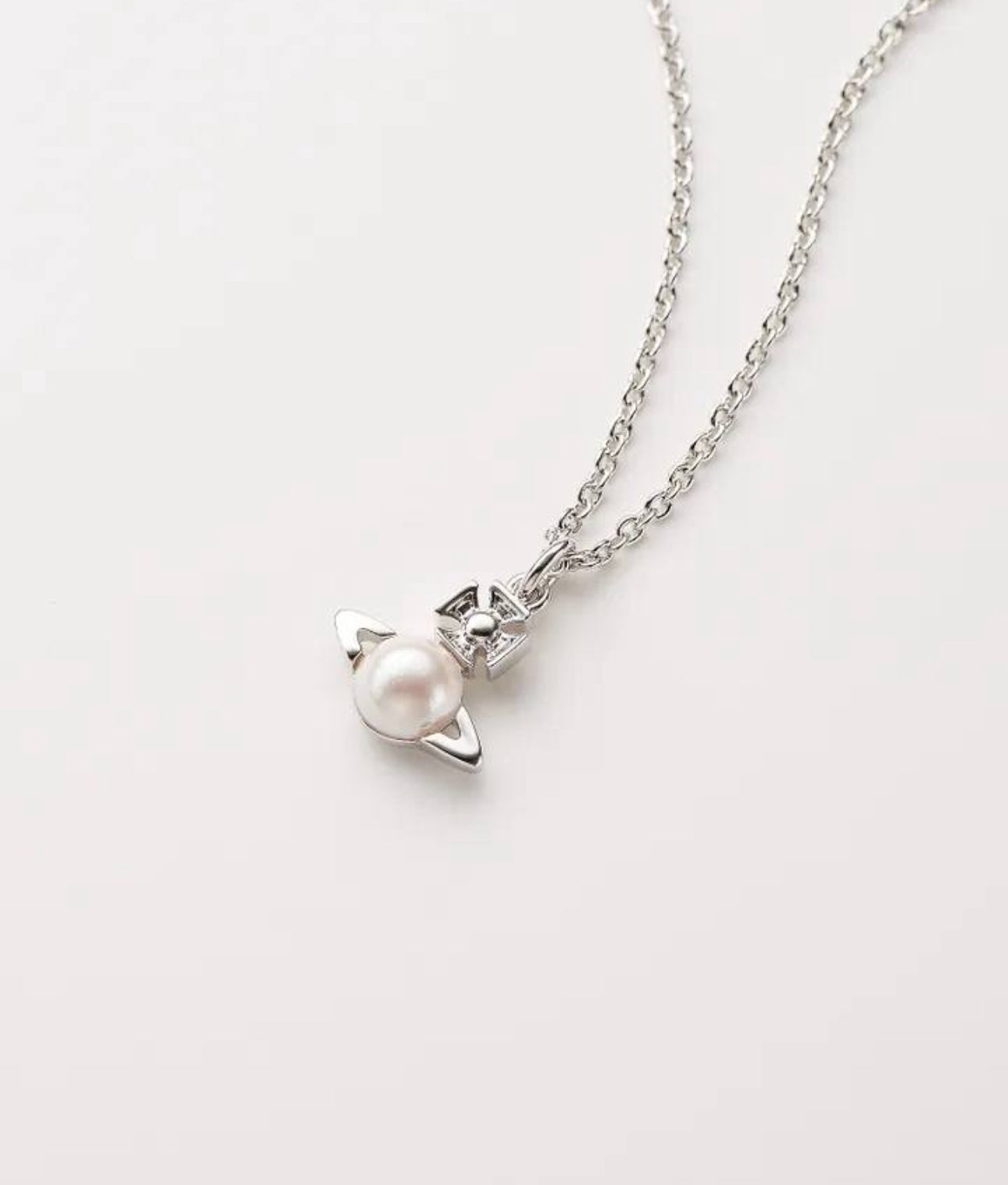 Vivienne Westwood Balbina Necklace 袖珍珍珠土星項鍊(共3色!)