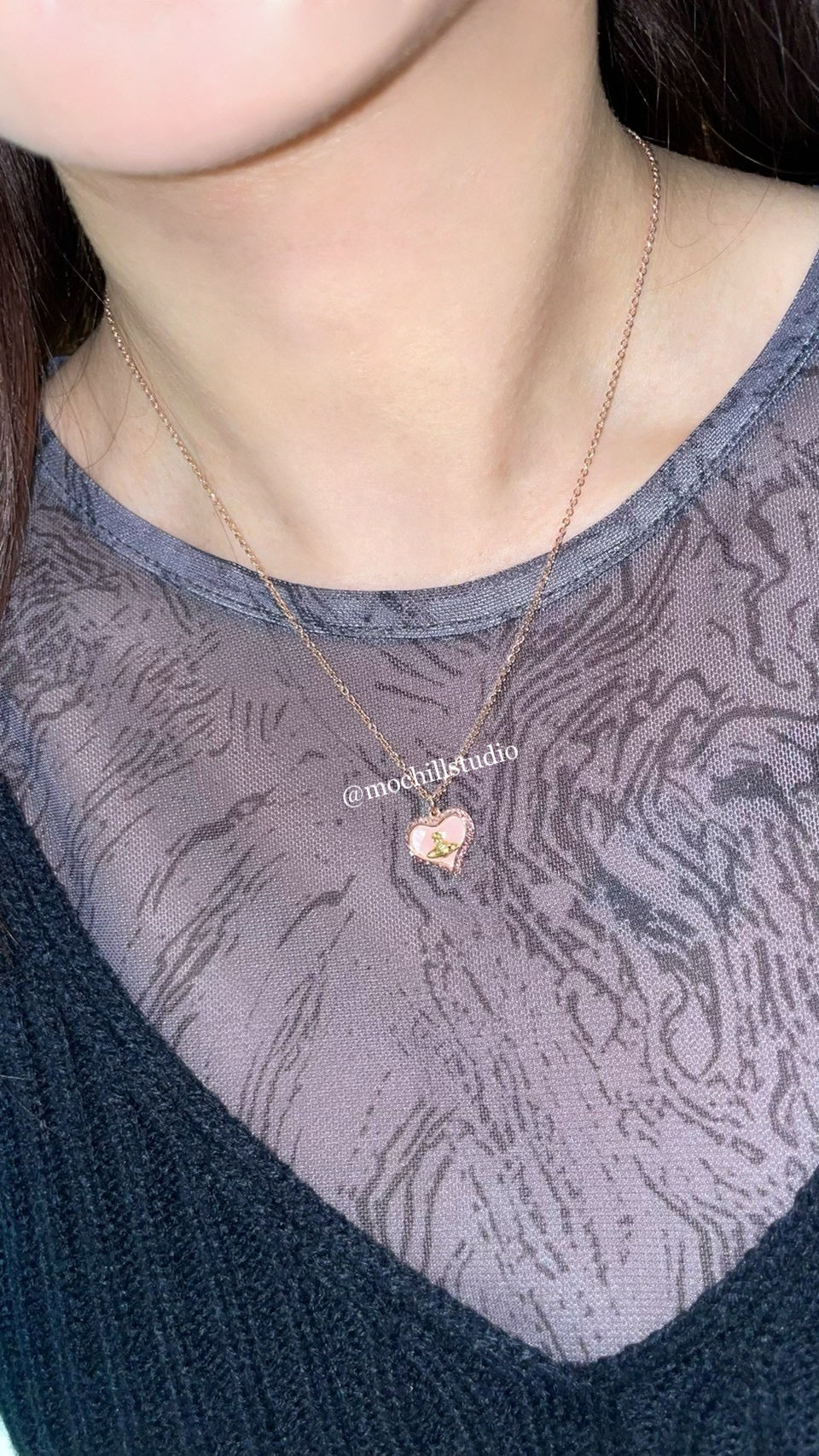 Vivienne Westwood Petra Necklace 愛心貝母項鍊(多色!)