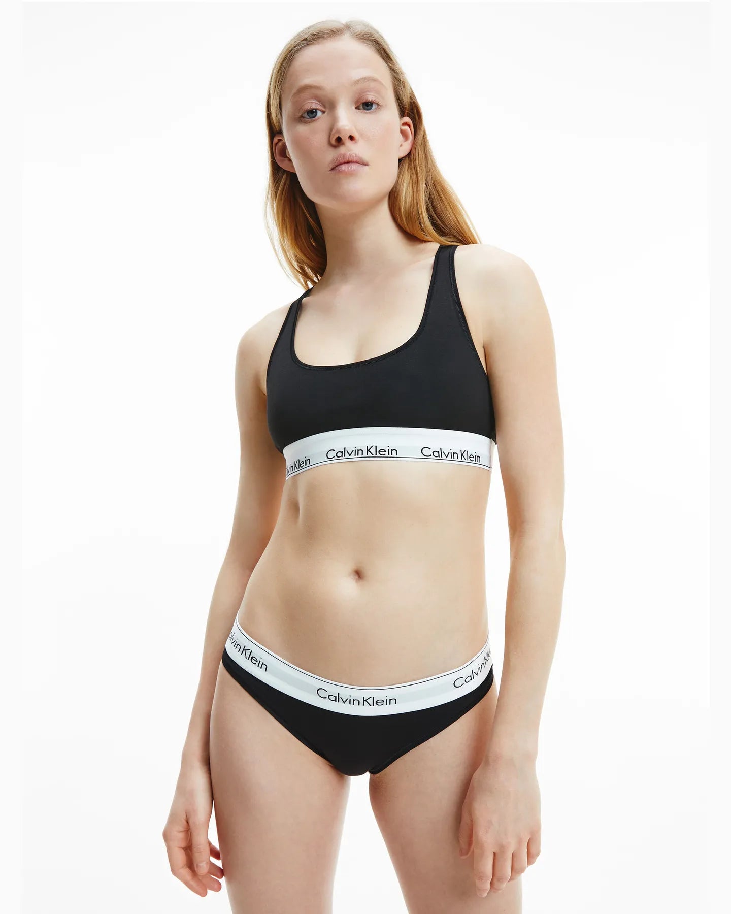 (現貨!)Calvin Klein Modern Cotton Bralette Bikini CK 寬帶純棉內衣&三角內褲