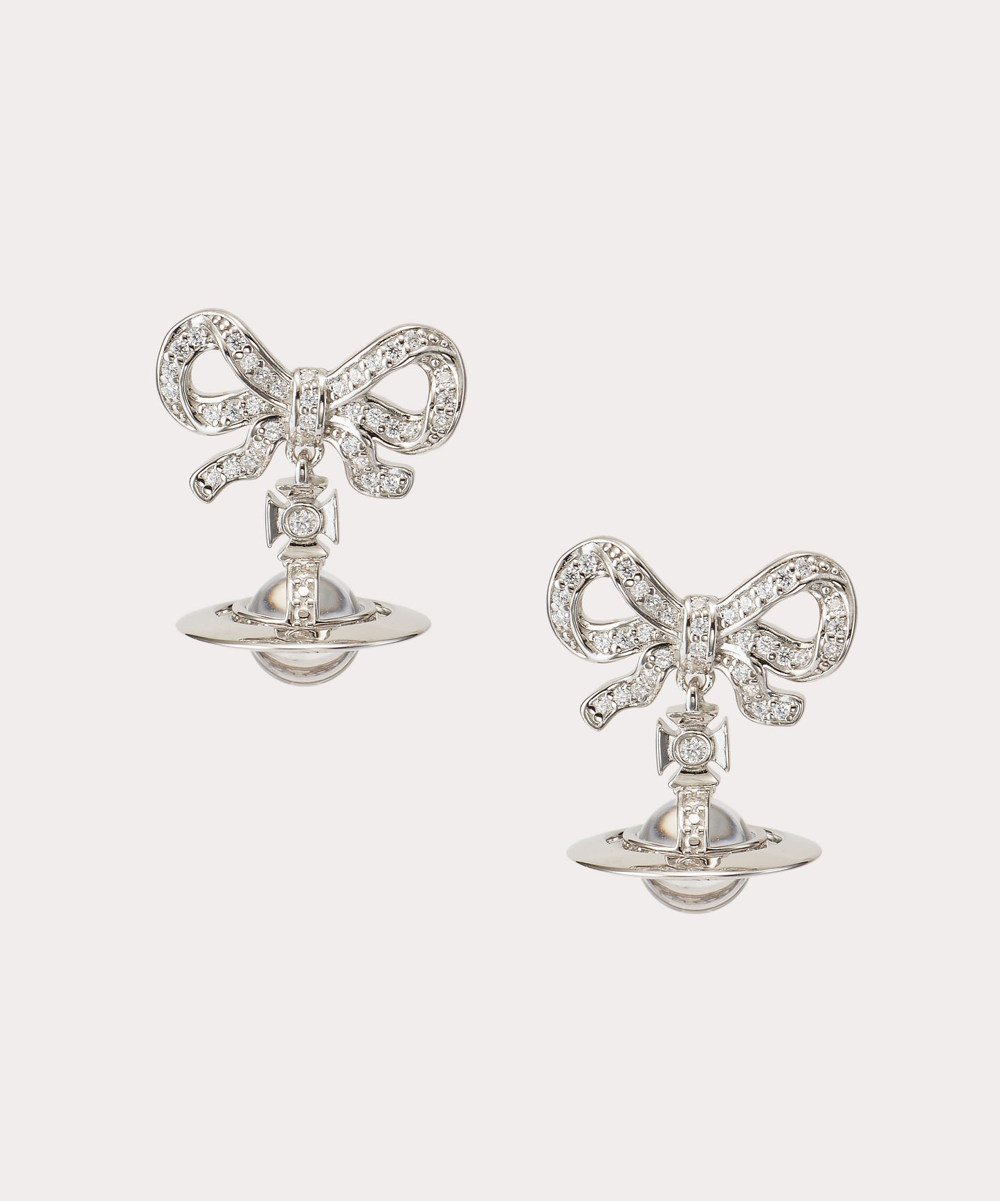 Vivienne Westwood Octavie Earrings 夢幻立體蝴蝶結純銀純銀土星耳環(共4色!)