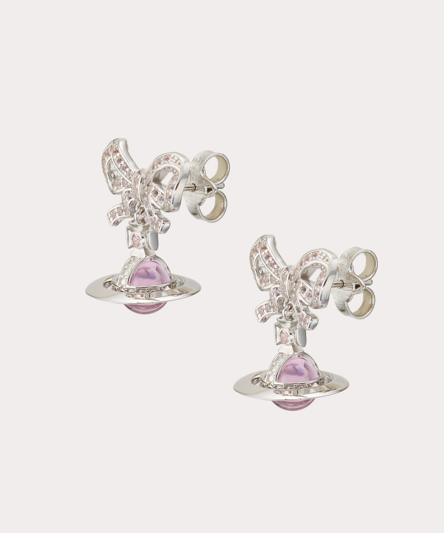Vivienne Westwood Octavie Earrings 夢幻立體蝴蝶結純銀純銀土星耳環(共4色!)