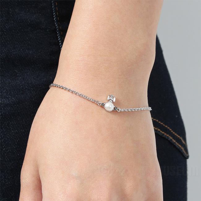 Vivienne Westwood Balbina Bracelet 袖珍珍珠土星手鍊(共3色!)