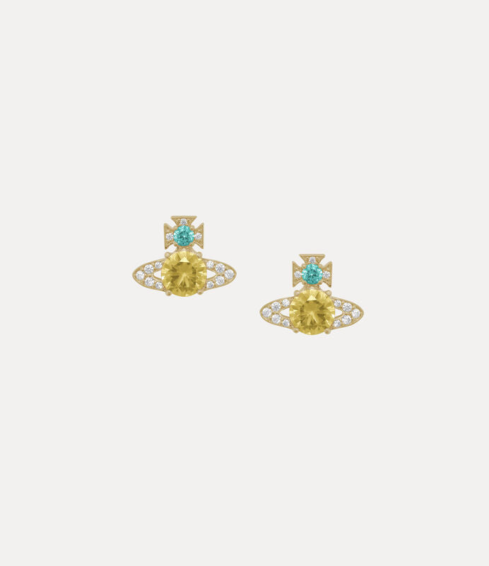 Vivienne Westwood Ismene Earrings 爆閃水晶土星耳環