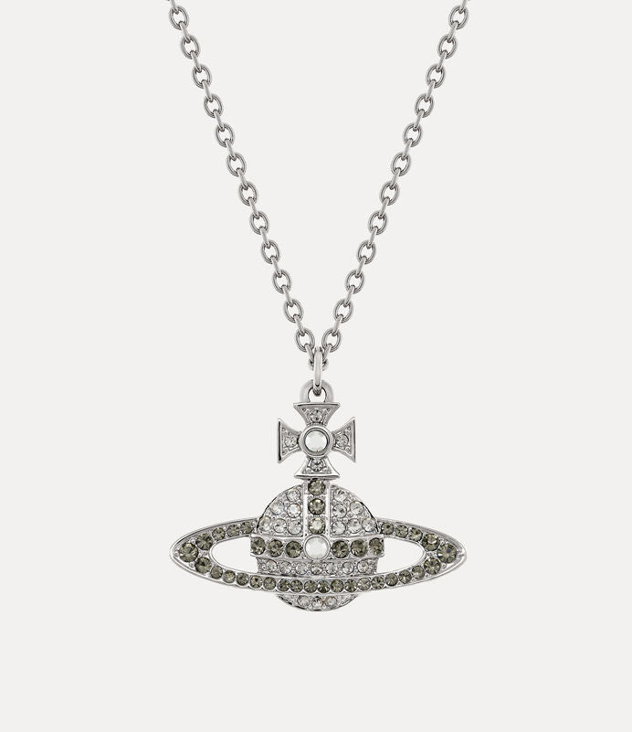Vivienne Westwood Man. Kika Pendant Necklace 男款經典滿鑽土星項鍊