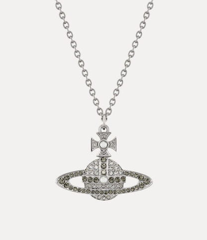 Vivienne Westwood Man. Kika Pendant Necklace 男款經典滿鑽土星項鍊
